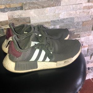 Adidas NMDs dark green size 7